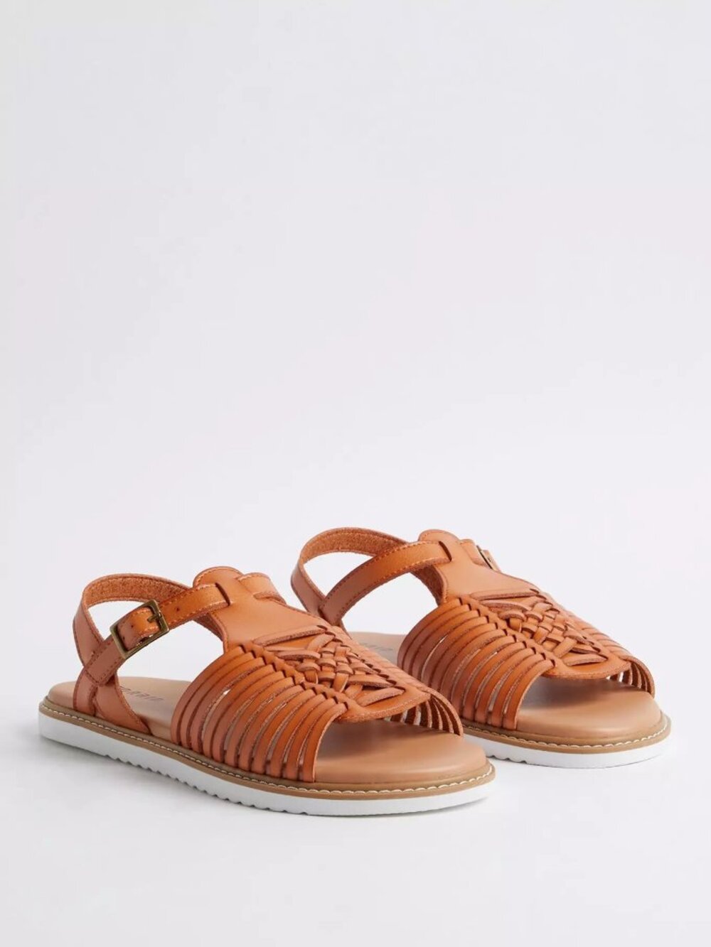 Torrid Huarache Sandal (WW) — Tan — Size 13 — BNWT